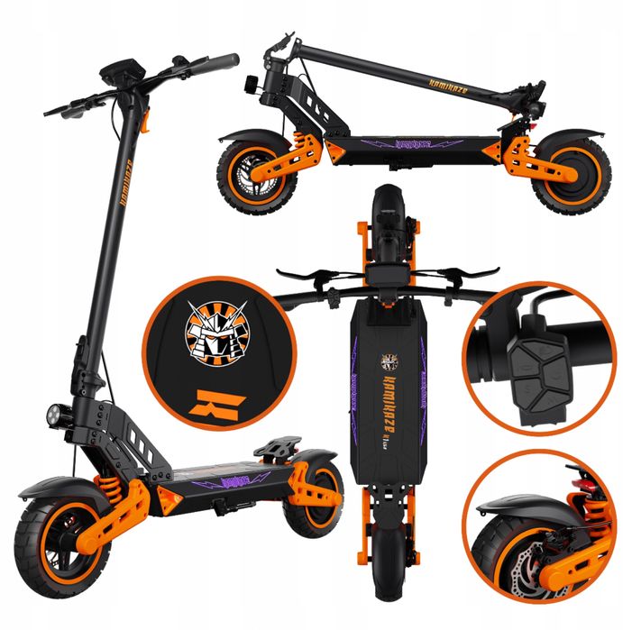 Kamikaze K1 Lite legalna hulajnoga elektryczna 13,5ah nowa 10 cali