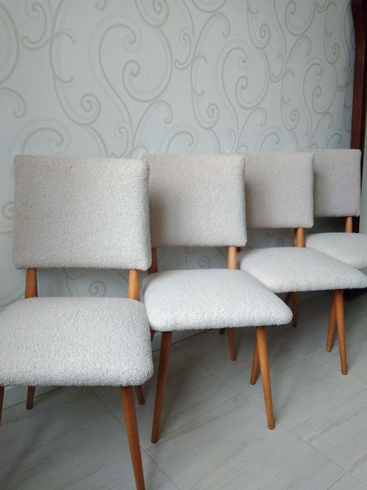 Стулья ГДР Гера 4шт. стиль мидсенчури