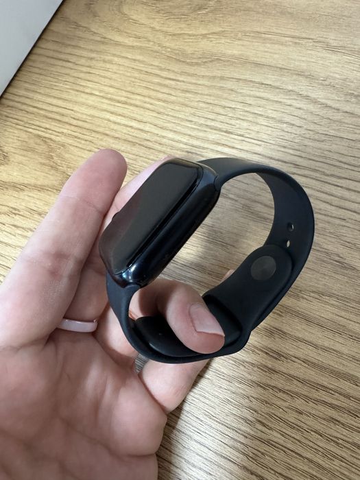Apple watch seria 7 czarny series 7 41mm gps + cellular