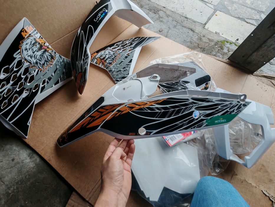 Kit plásticos KTM Exc 2009