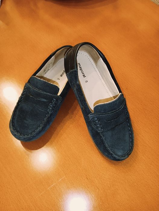 Sapato menino azul escuro, marca Mayoral