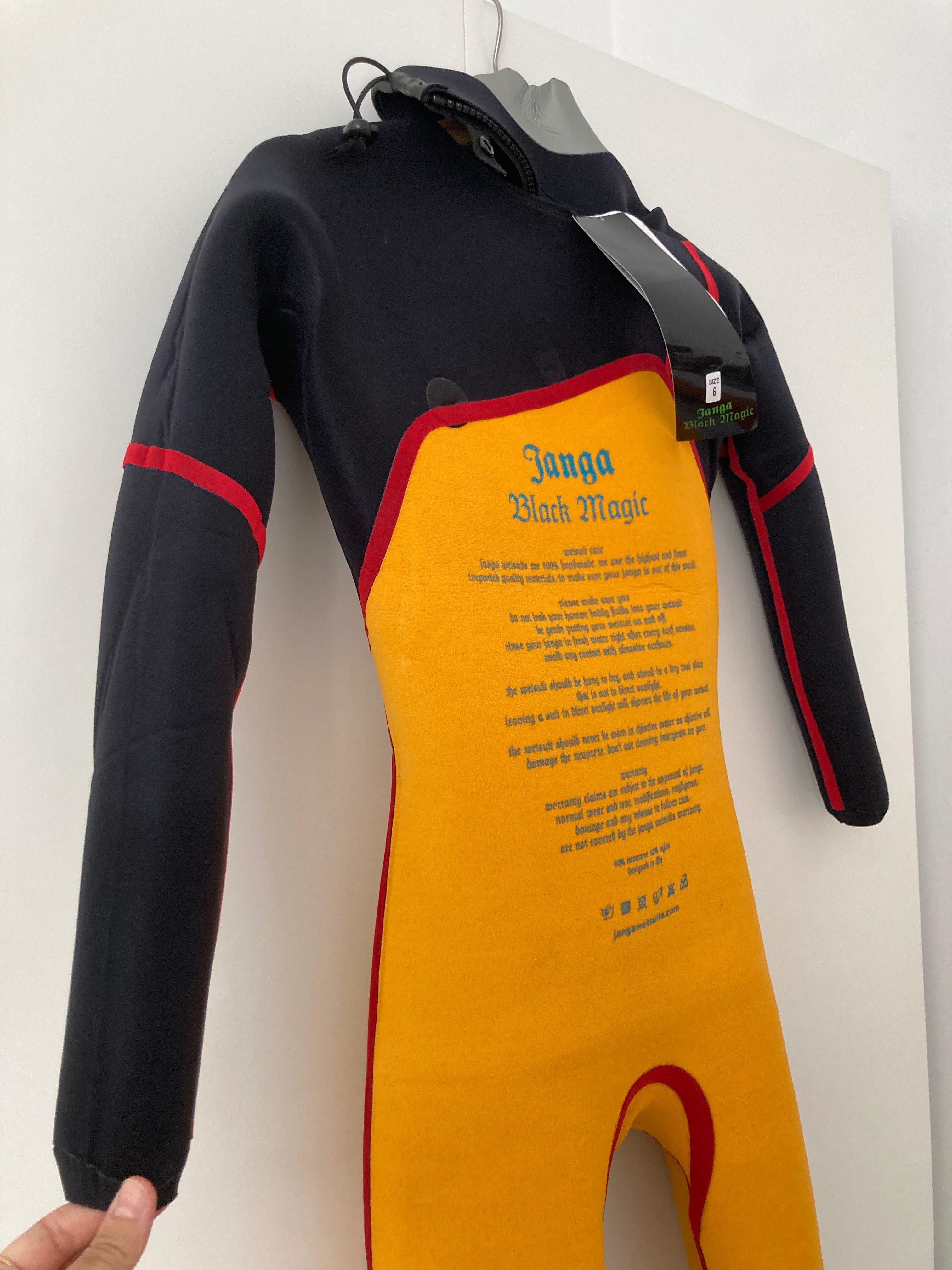 Fato surf Janga Black Magic Mulher/ Women 4/3mm