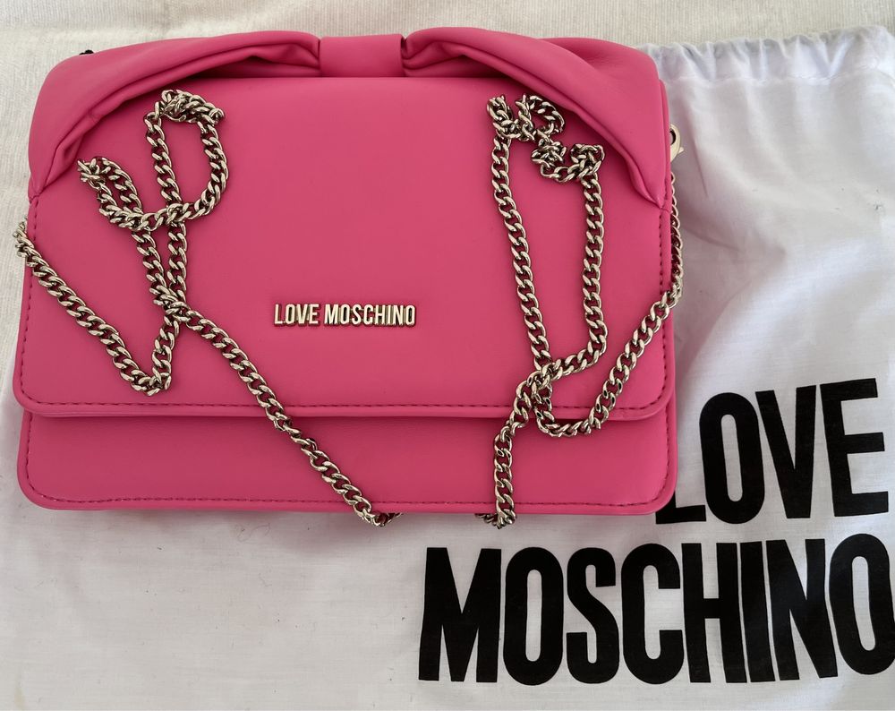 Mala moschino Fucsia