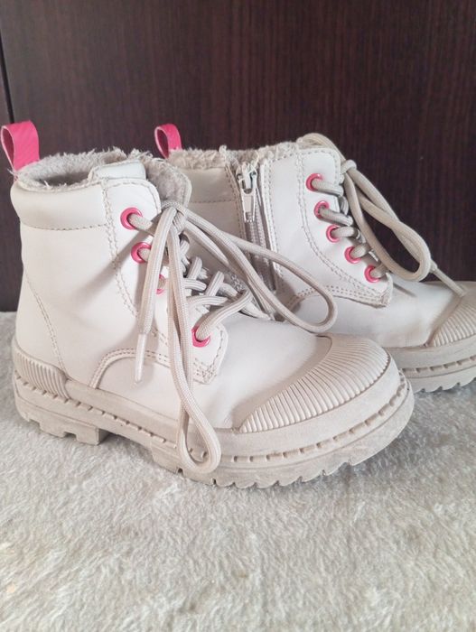 Buty za kostkę ocieplane