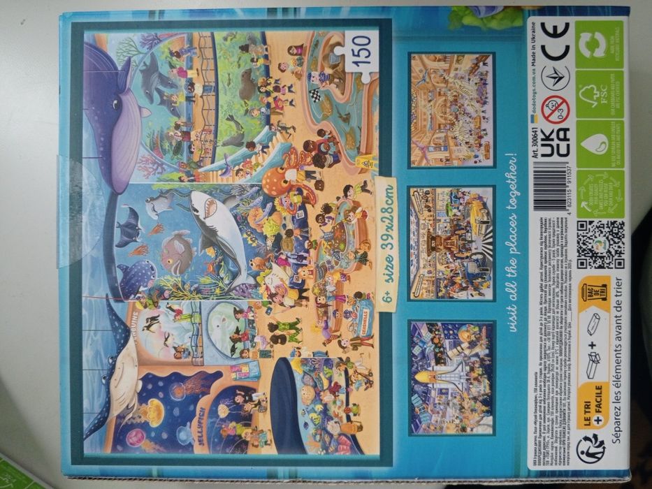 Дитячі віммельпазли DoDo Toys