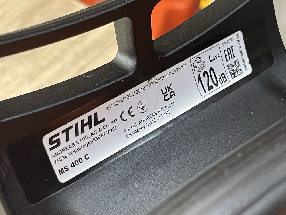 Stihl MS 400 C / професійна бензопила Штіль