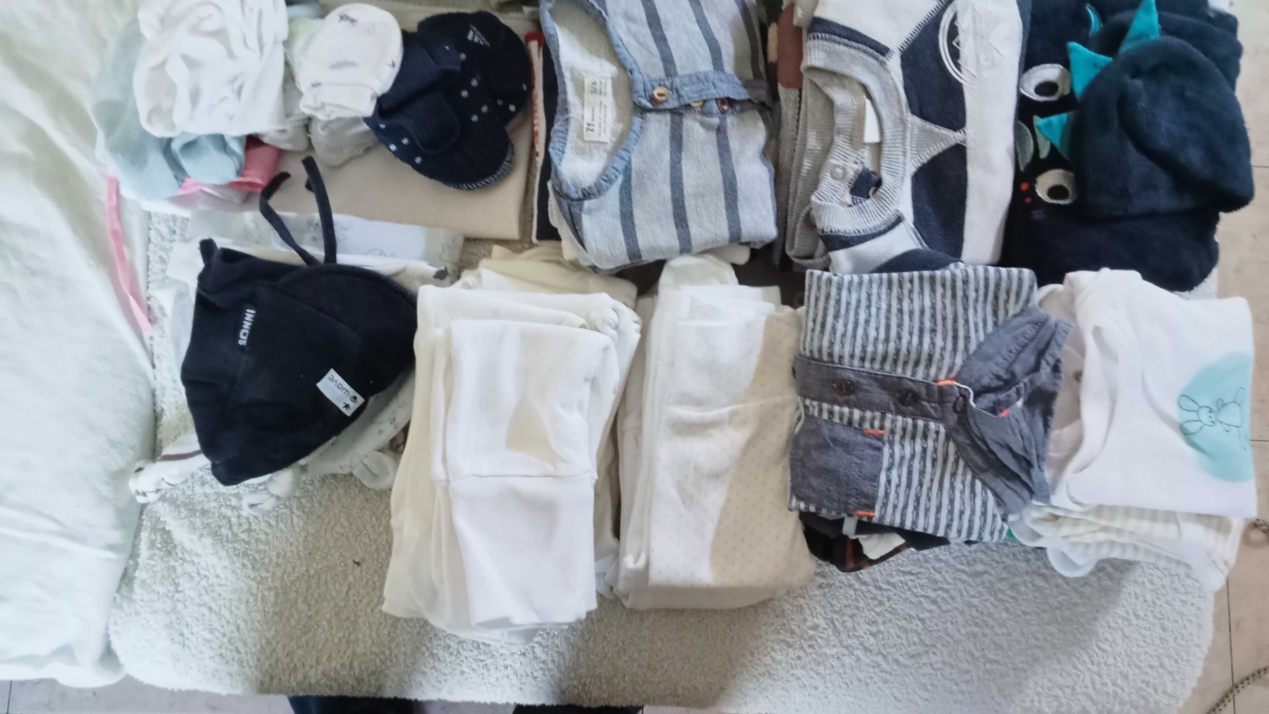 Pack de roupa de menino 0-6 meses