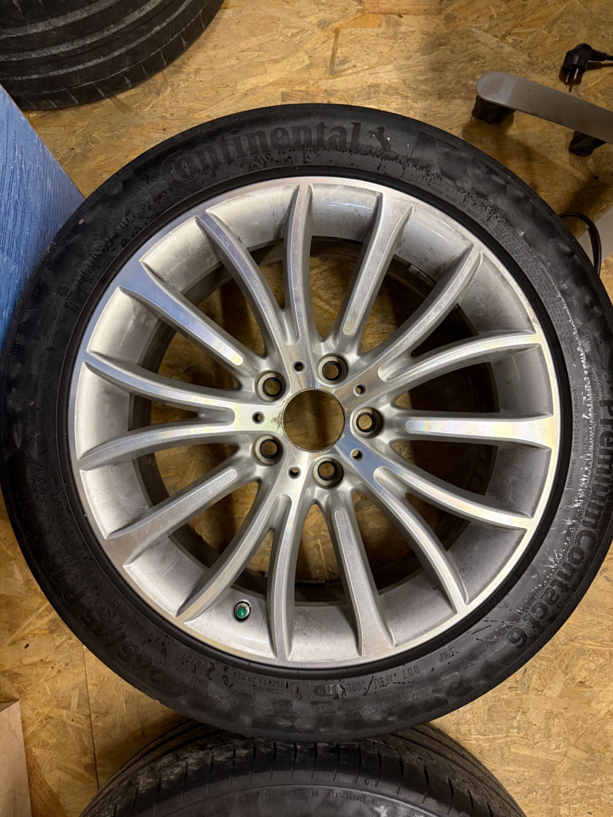 BMW koła 245/45 R18  Felgi aluminiowe 18" Wzór Styling Multi Spoke 454