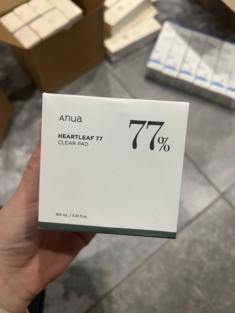 Anua HearLeaf 77% заспокійливі педи для обличчя , 70 шт