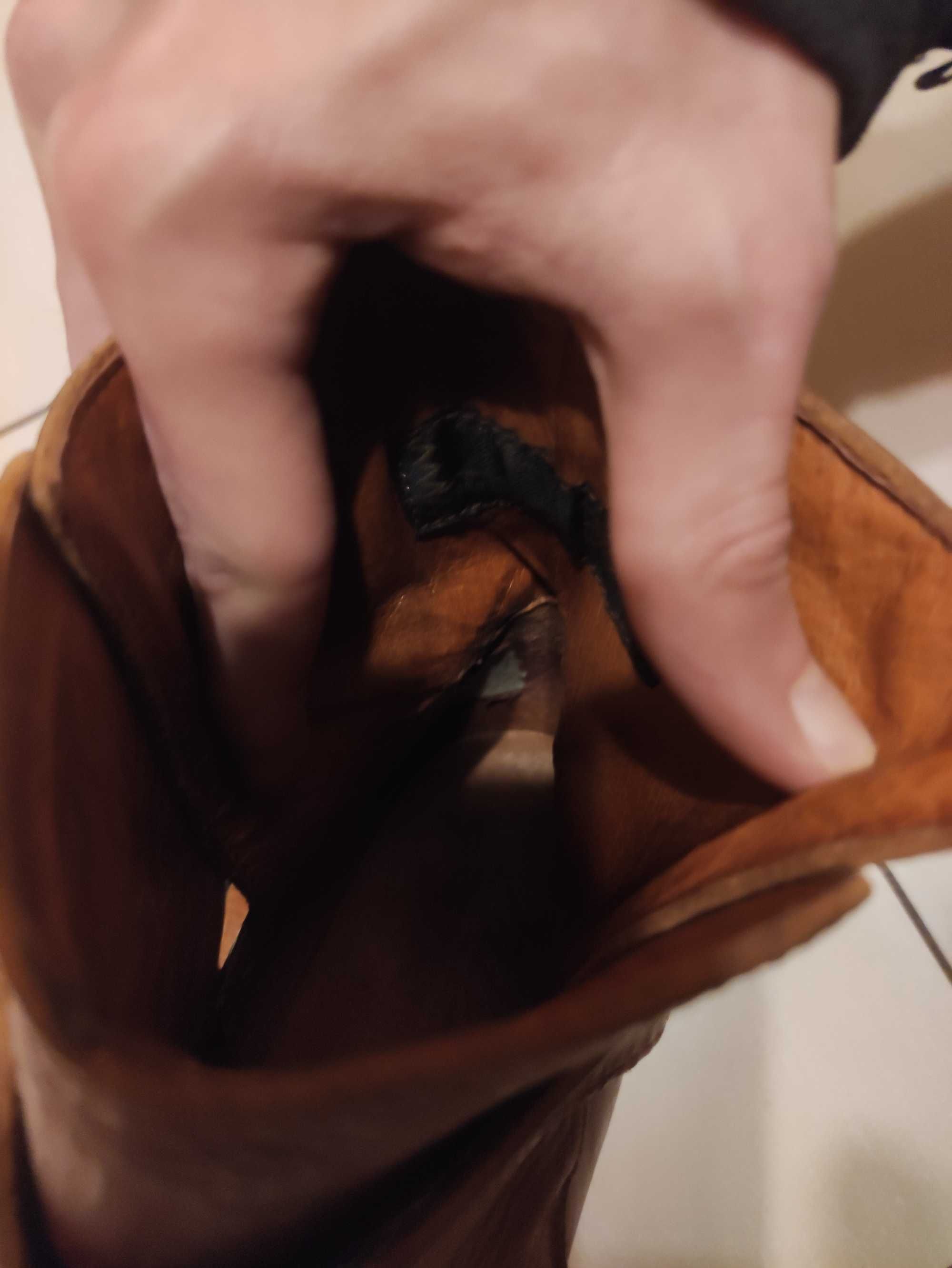 buty Marlboro jak nowe skóra