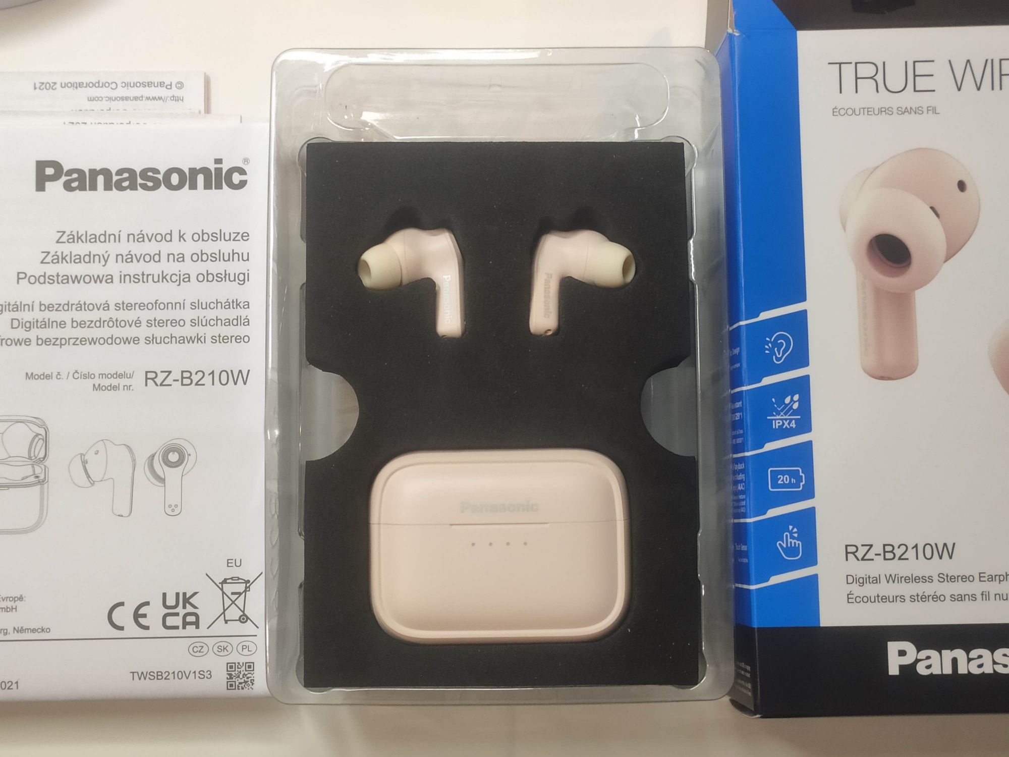 Panasonic RZ-B210W безпровідні блютуз навушники true wireless