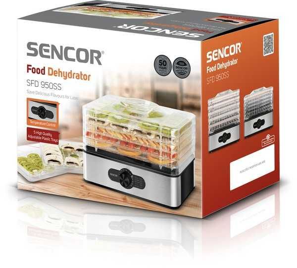 Сушарка для овочів та фруктів Sencor SFD950SS