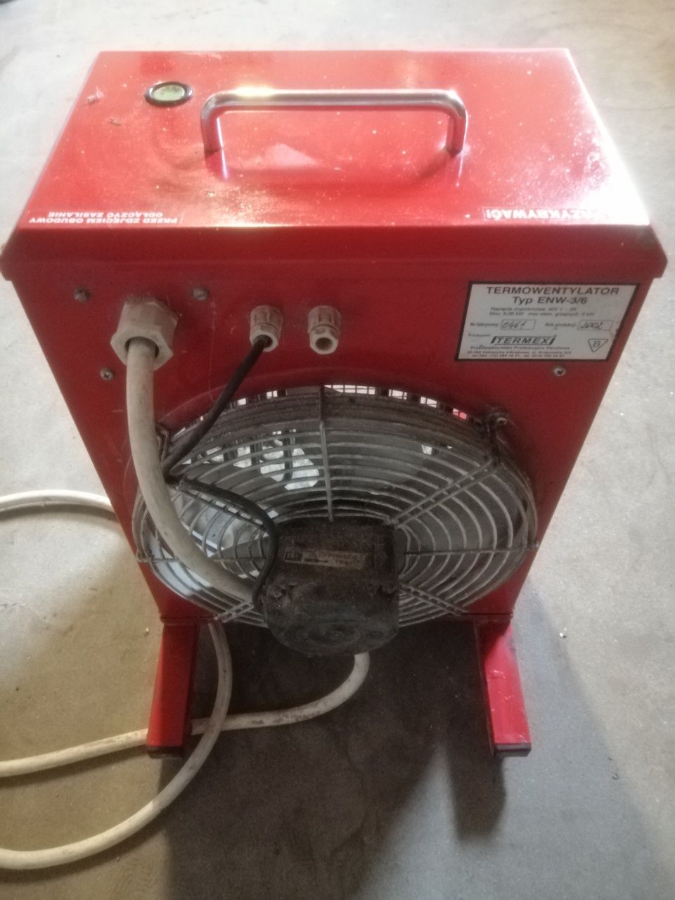 Nagrzewnica 6kw  TERMEX 3 FAZOWA