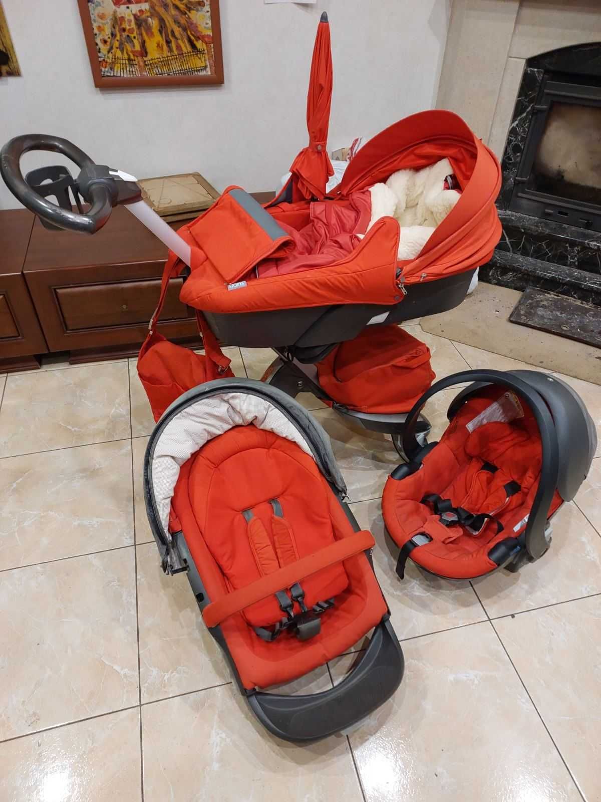 Прогулочная коляска с переноской 3 в 1 Stokke Xplory X