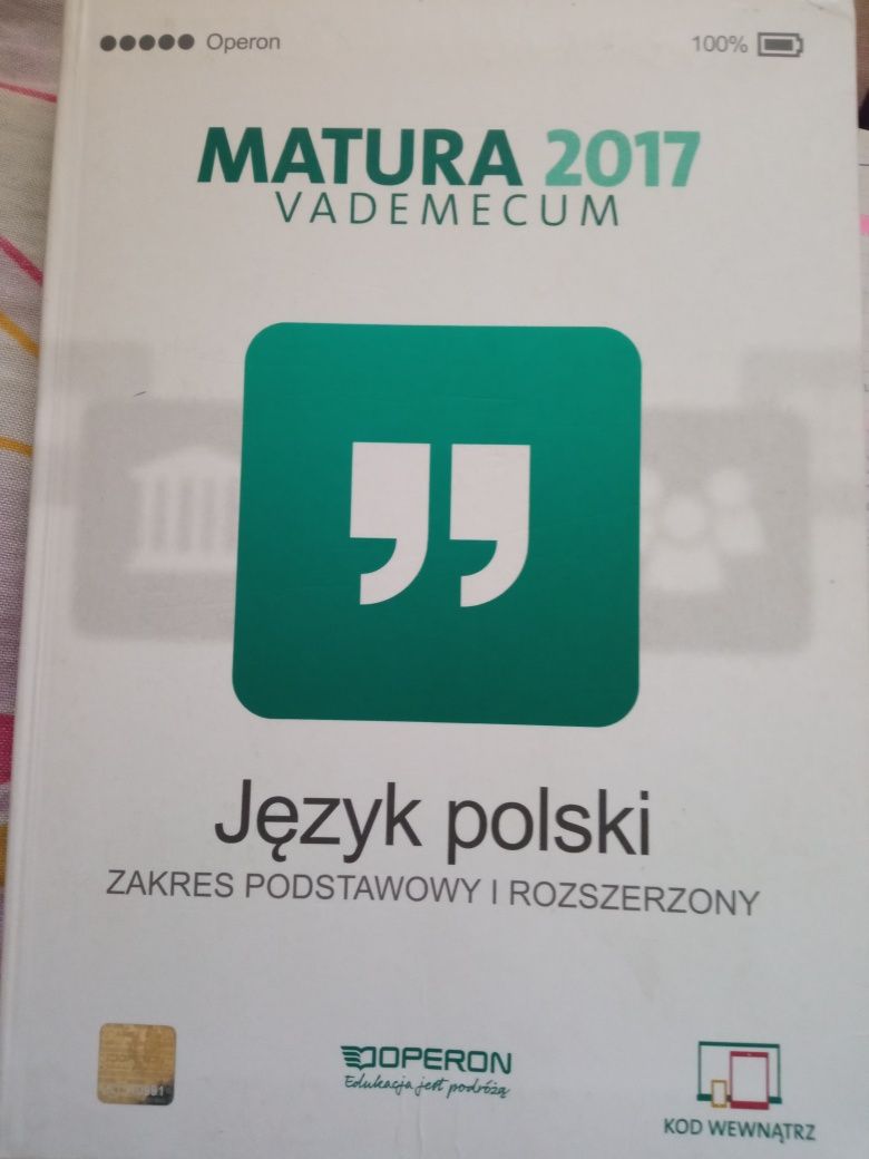 Vademecum matura język polski