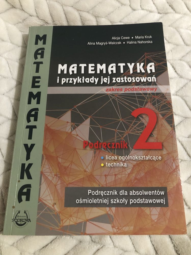 Matematyka podręcznik i zbiór zadań klasa 2 podstawa