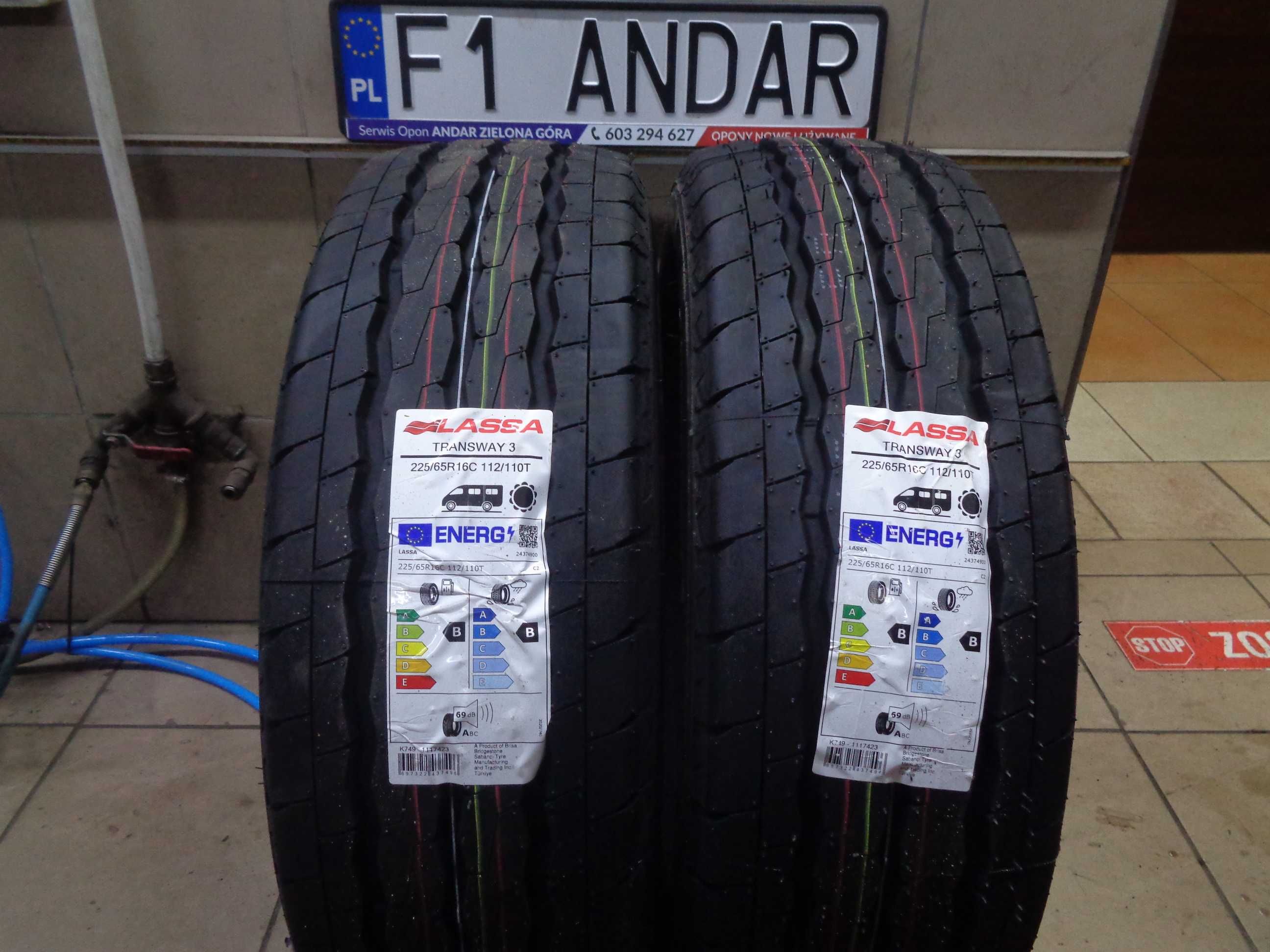 LASSA Nowy Model 2024 Transway 3 - 225/65R16C - Bus , Opony Letnie