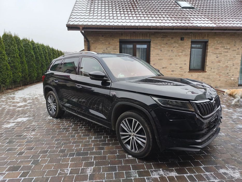Skoda Kodiaq L&K, Salon Polska, Vat 23%, 4x4, 200 koni, Przebieg 178tys