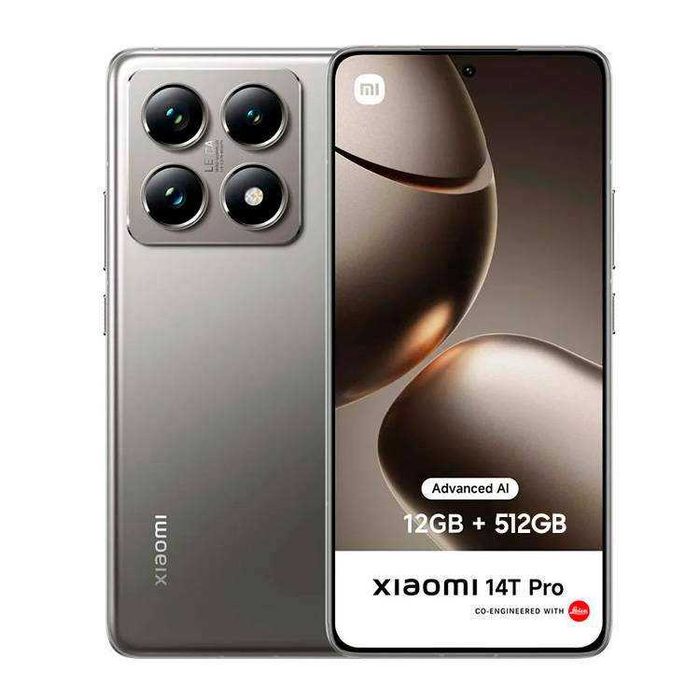 Xiaomi 14T Pro (12GB/512GB) - Titan Gray - SELADO -3 ANOS DE GARANTIA
