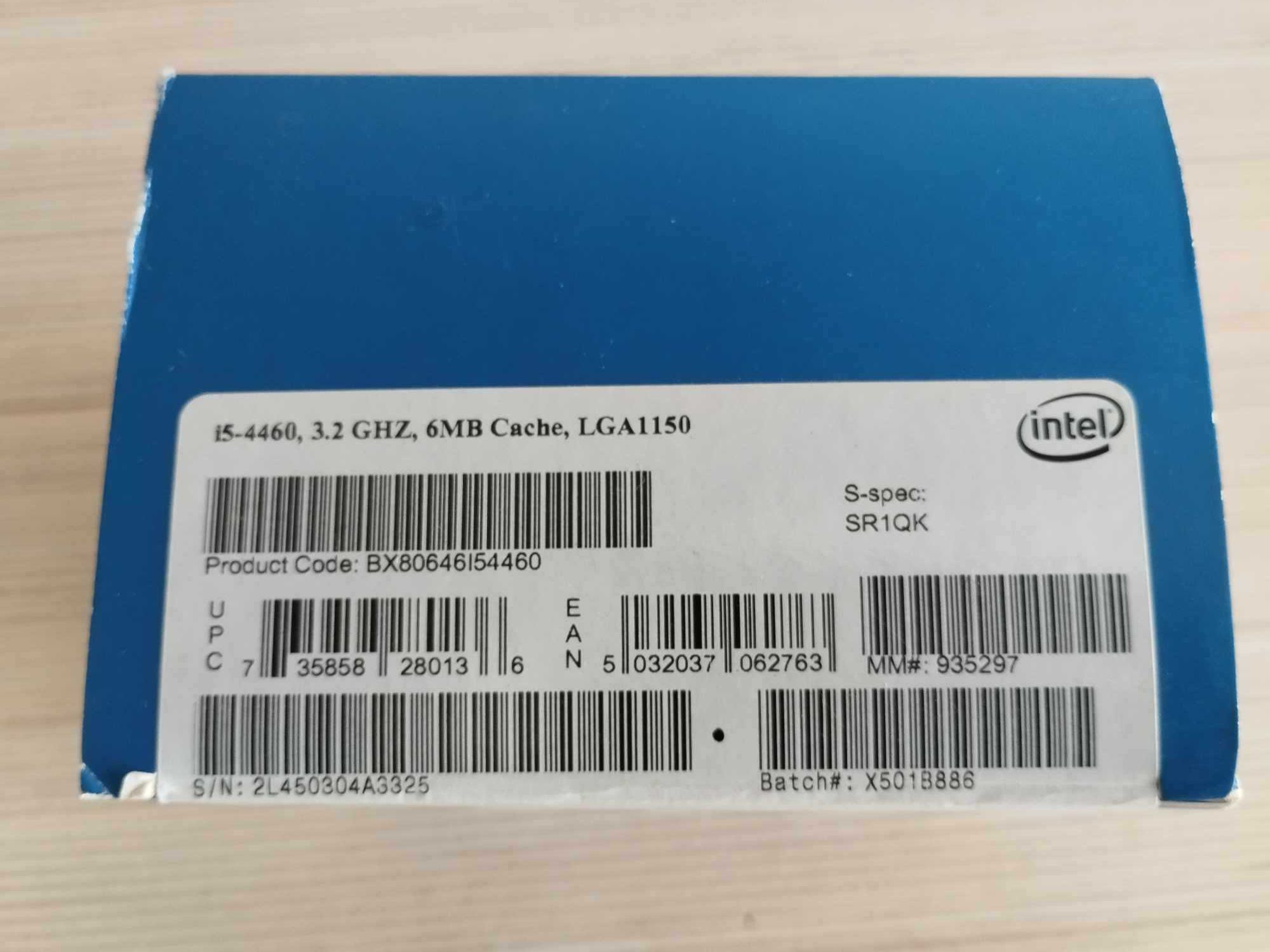 Procesor Intel i5-4460 4 x 3,2 GHz kpl. + cooler