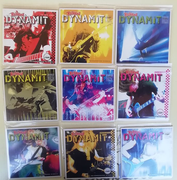 15  фирменных CD "Dynamit" Германия. Рок. Минивинил CD.