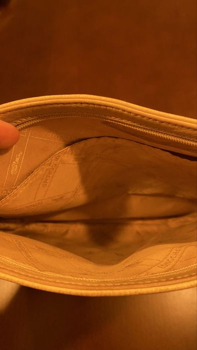 Mala a tiracolo em pele Longchamp