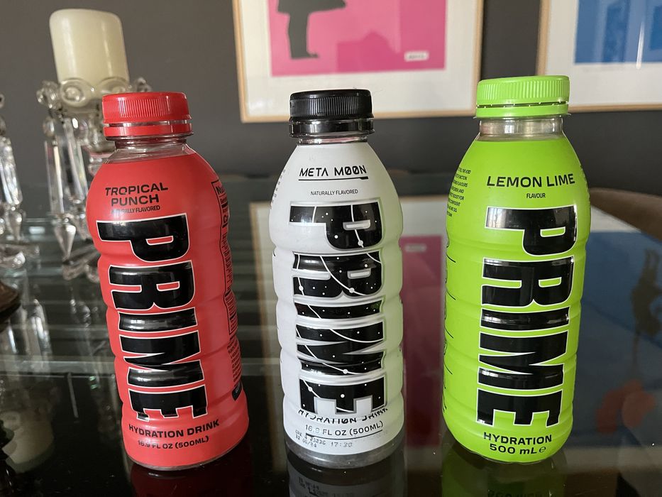 Conjunto 3 garrafas vazias Prime