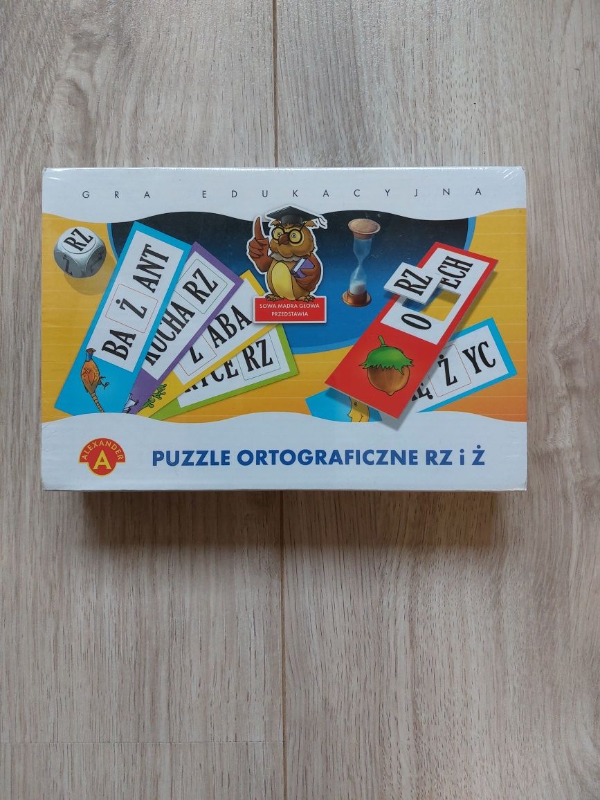 Puzzle ortograficzne Rz i Ż firmy Alexander