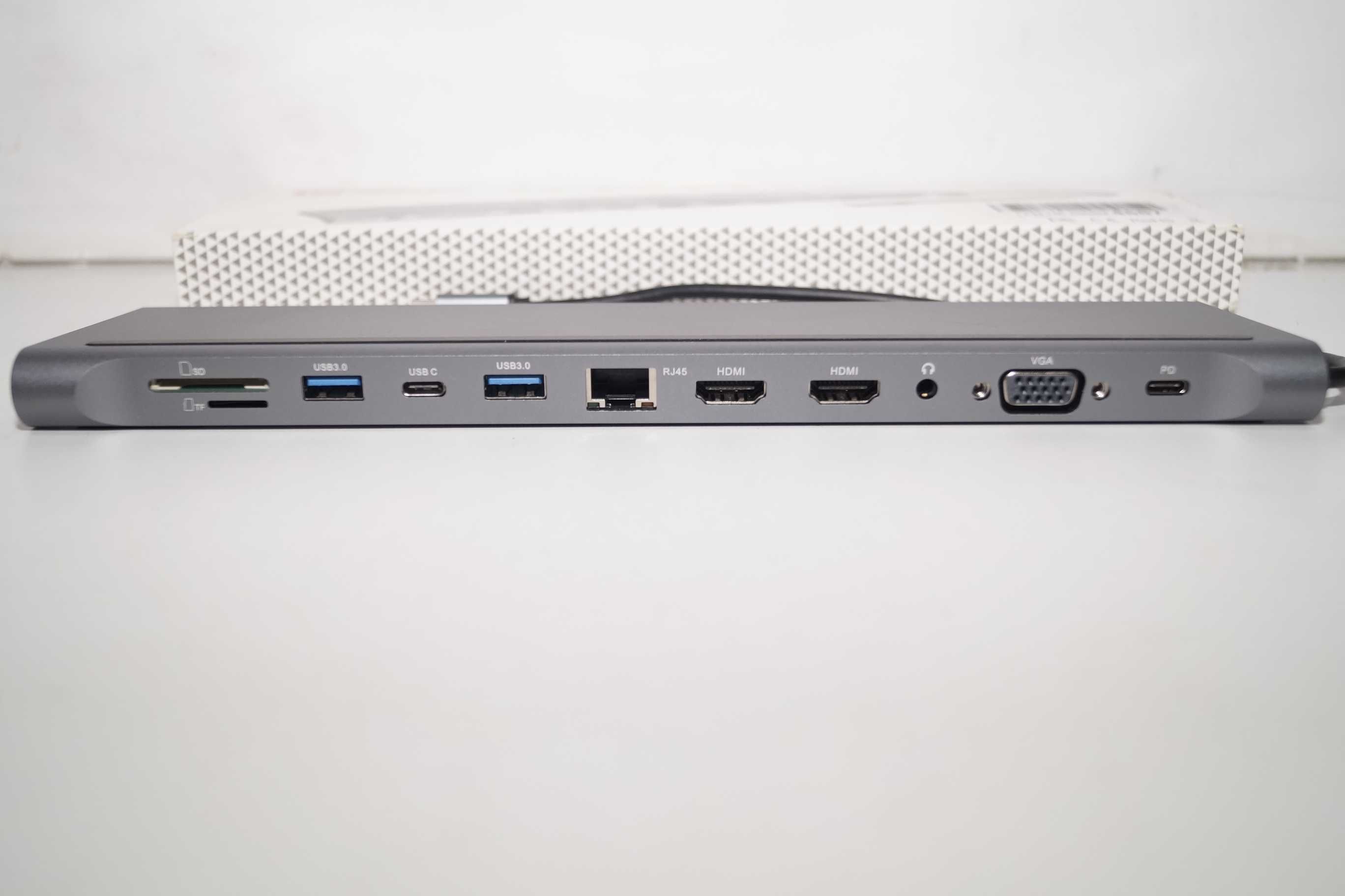 Stacja dokująca MST Hub Usb typ C HDMI HDTV 12w1 4K
