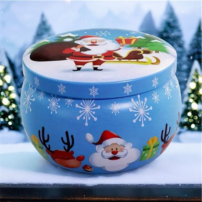 Банка, баночка, коробка новорічна подарункова