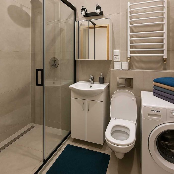 4A Katowice Centrum -  Apartament dla 8 osób 3 pokoje WIFI TV PARKING