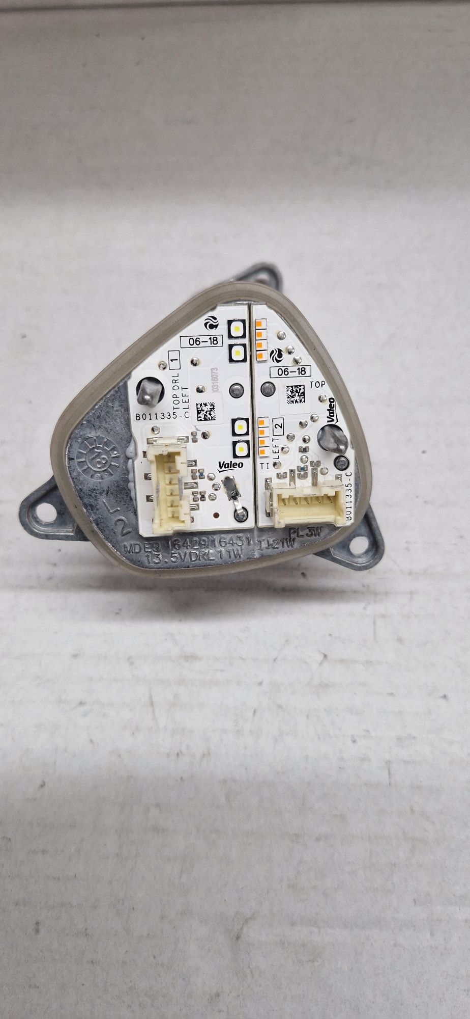 Moduł lampy led drl jeż kierunek opel crossland lewy