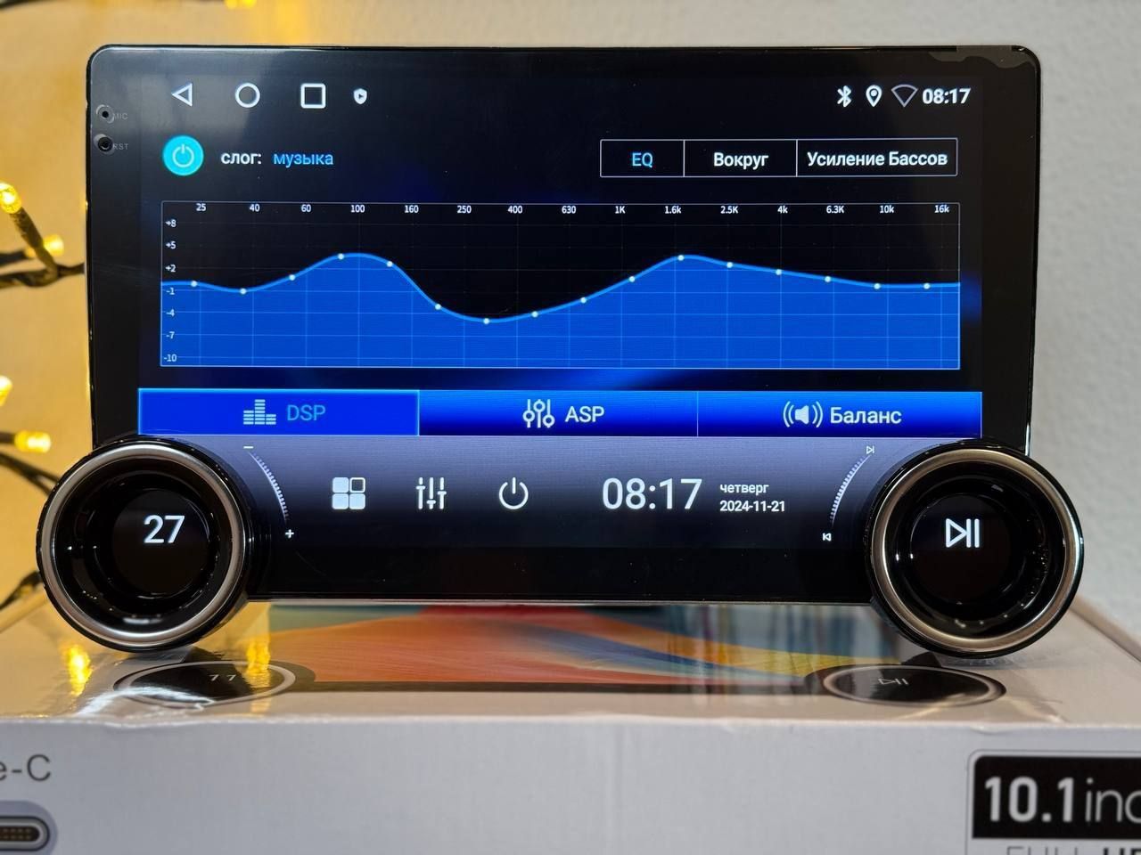 Магнитола 9/10" с Крутилками 4/64гб с Carplay Android Auto 2025 года
