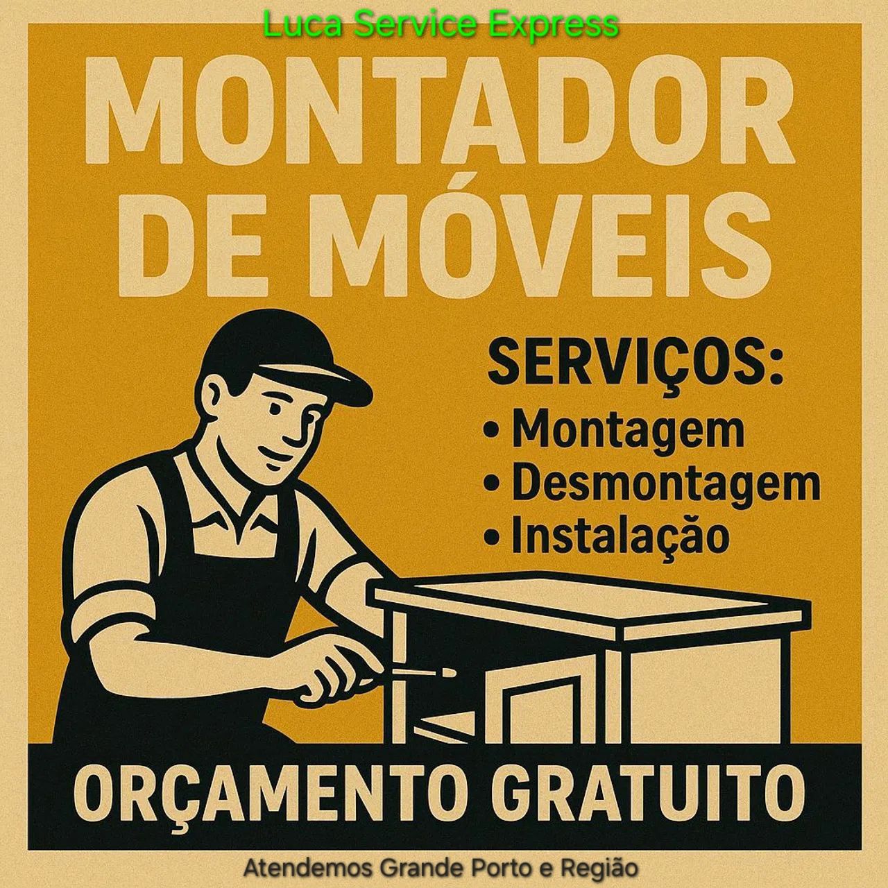 Montador de Móveis e Serviços rápidos
