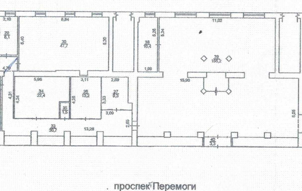 Приміщення 290м фасад Центр площа Перемоги метро Університет Вокзальна