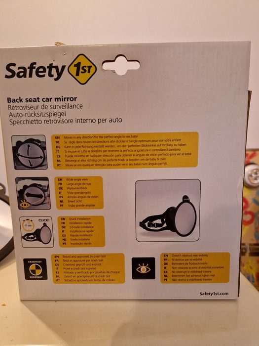 Espelho retrovisor Bebé Safety 1st (Back Seat Car Mirror)