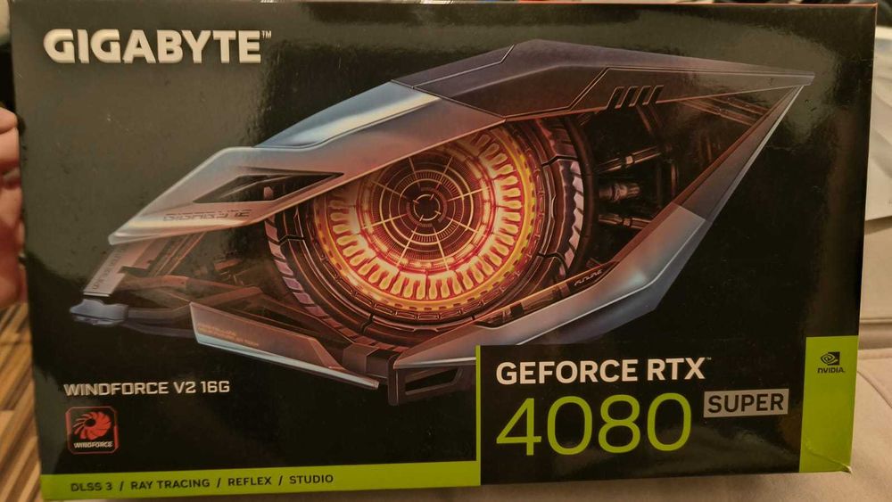 GIGABYTE GeForce RTX 4080 Super Windforce V2 16G DLSS 3 Graphics Card