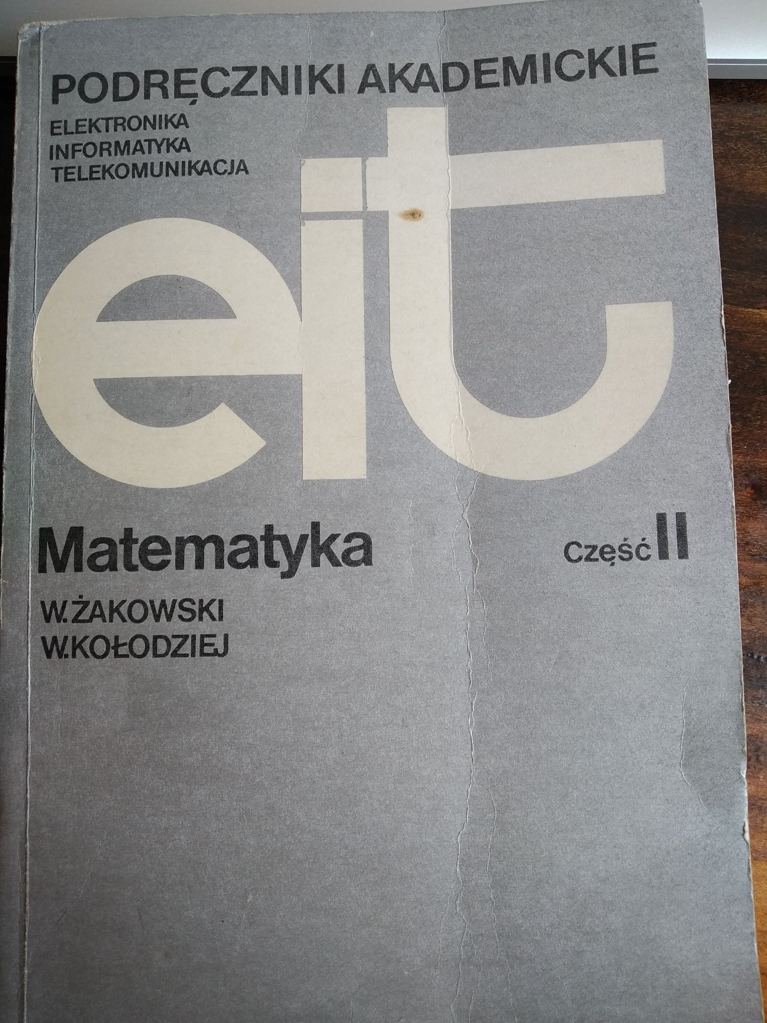 Matematyka EIT, cz. II Żakowski Kołodziej