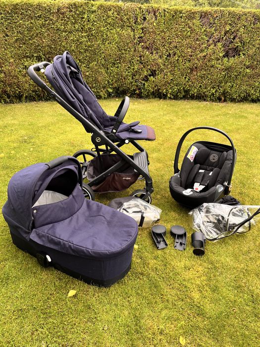 Cybex Balios S Lux spacerówka gondola fotelik Cloud z isize