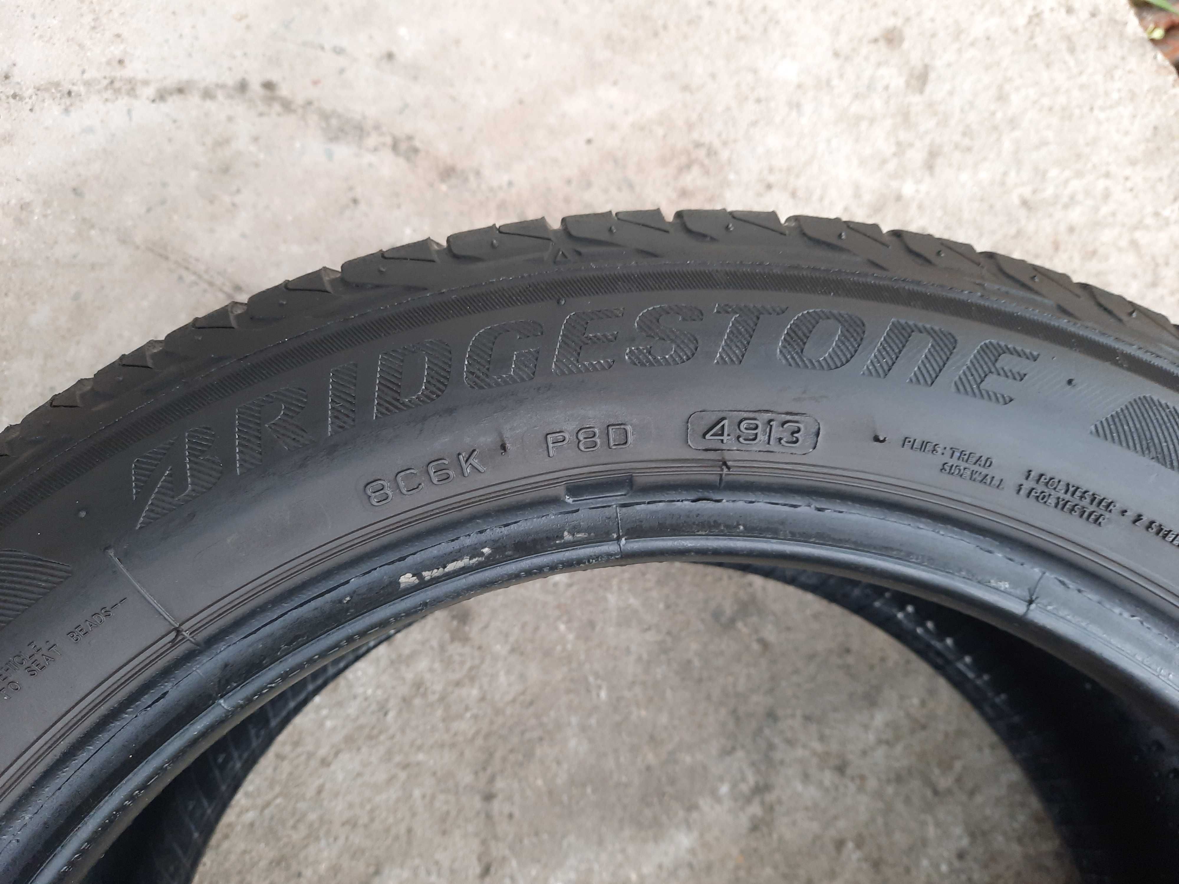 Opony letnie klasy premium BRIDGESTONE 195/50/15 ok. 6,5 mm