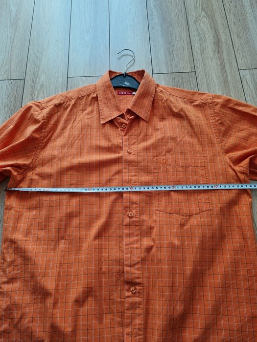 Koszula z krótkim rękawem XL bawełniana
