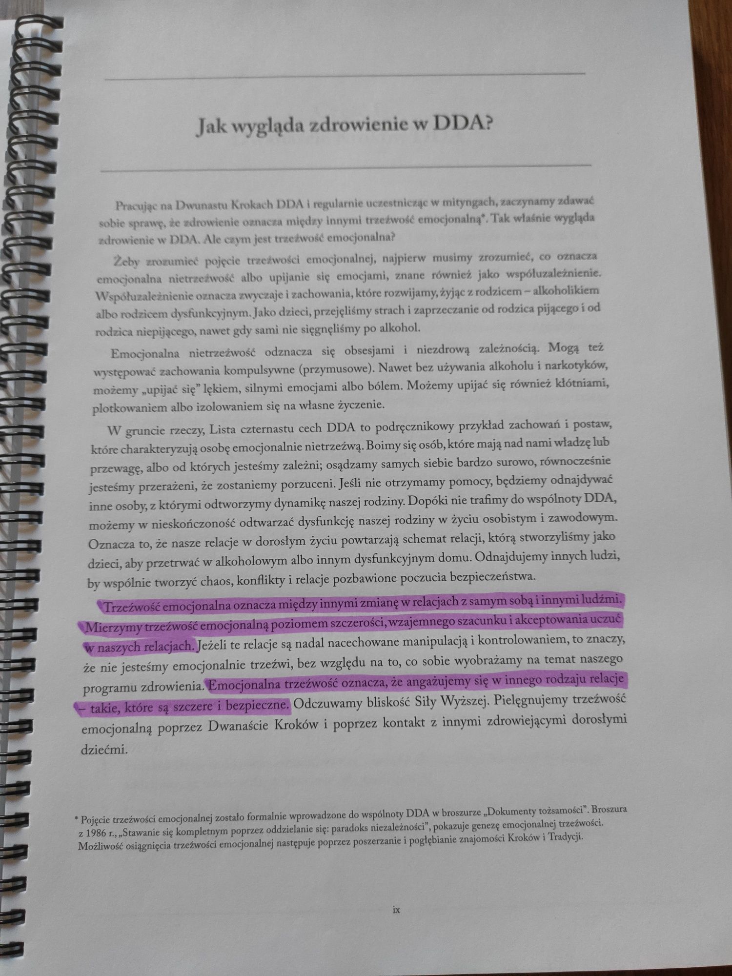 Dwanaście Kroków Dorosłych Dzieci - podręcznik do pracy DDA/DDD