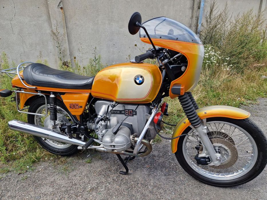 BMW R 90 S Daytona orange 1975r kufry 100 s zabytek klasyk gs 80 rs 75