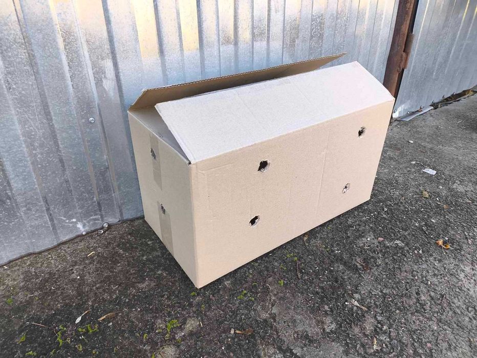 Коробки Яичные картонные, с ручками, ЧИСТЫЕ!