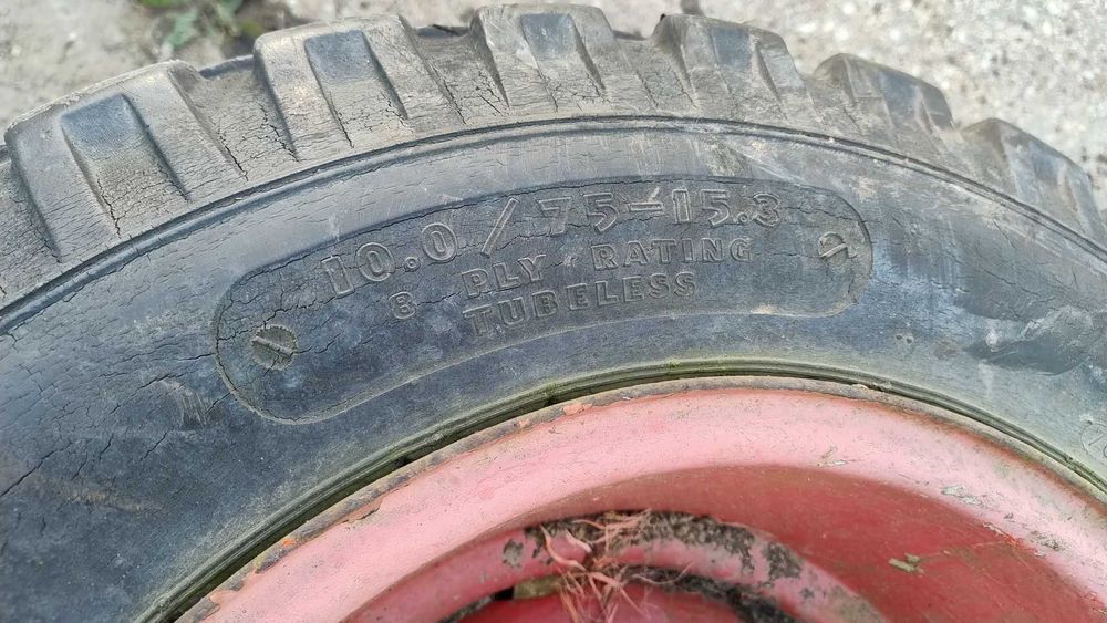 Koło Piasta Oś Piasta Kompletne Balonówka 10.0/75-15.3