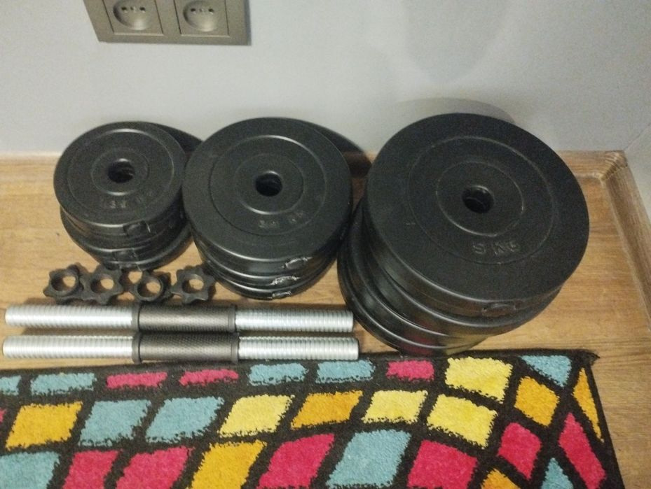 Продам дві гантелі по 18 кг