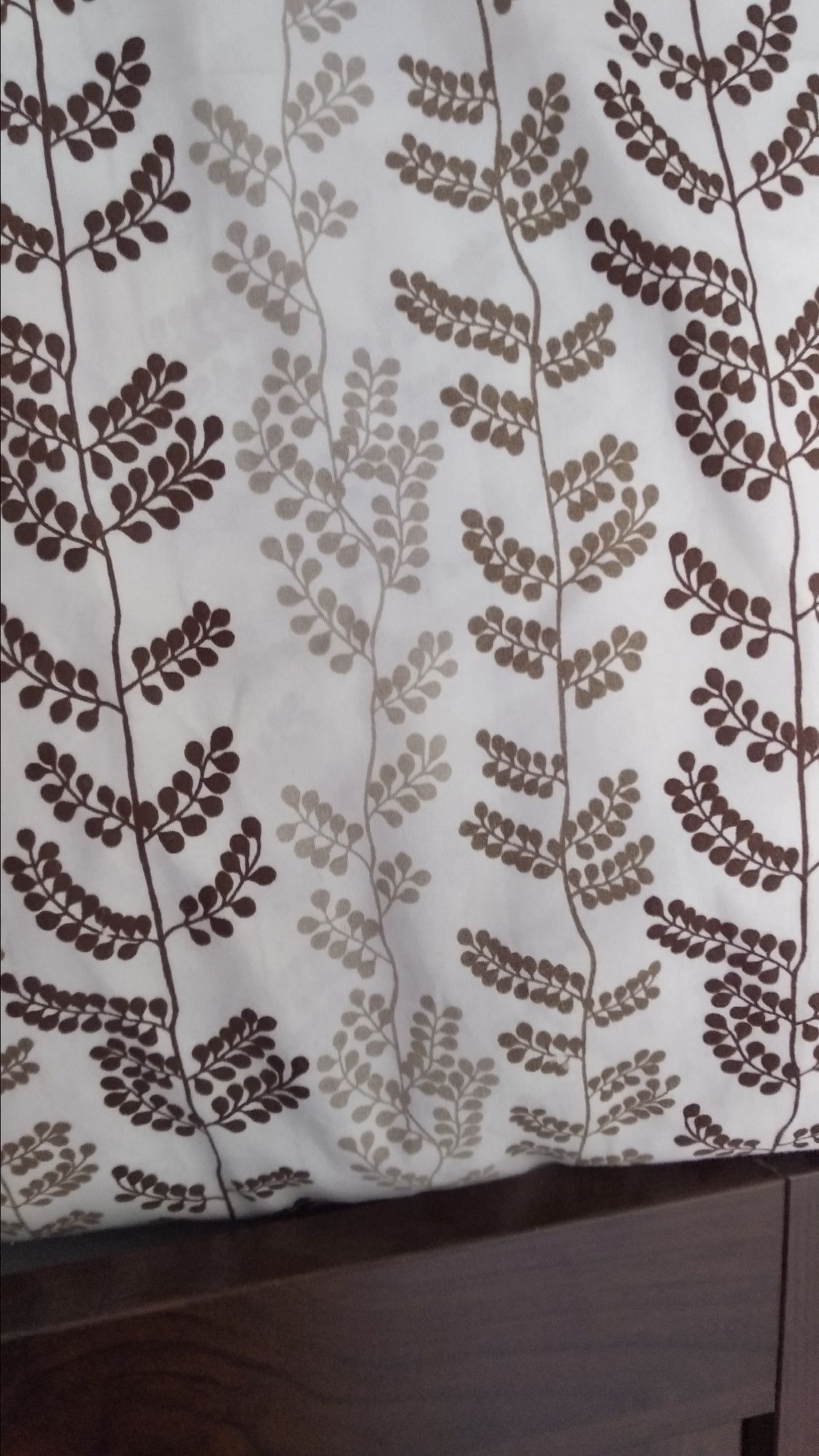 Zasłony kwiat koła Ikea 260x150 gałązki