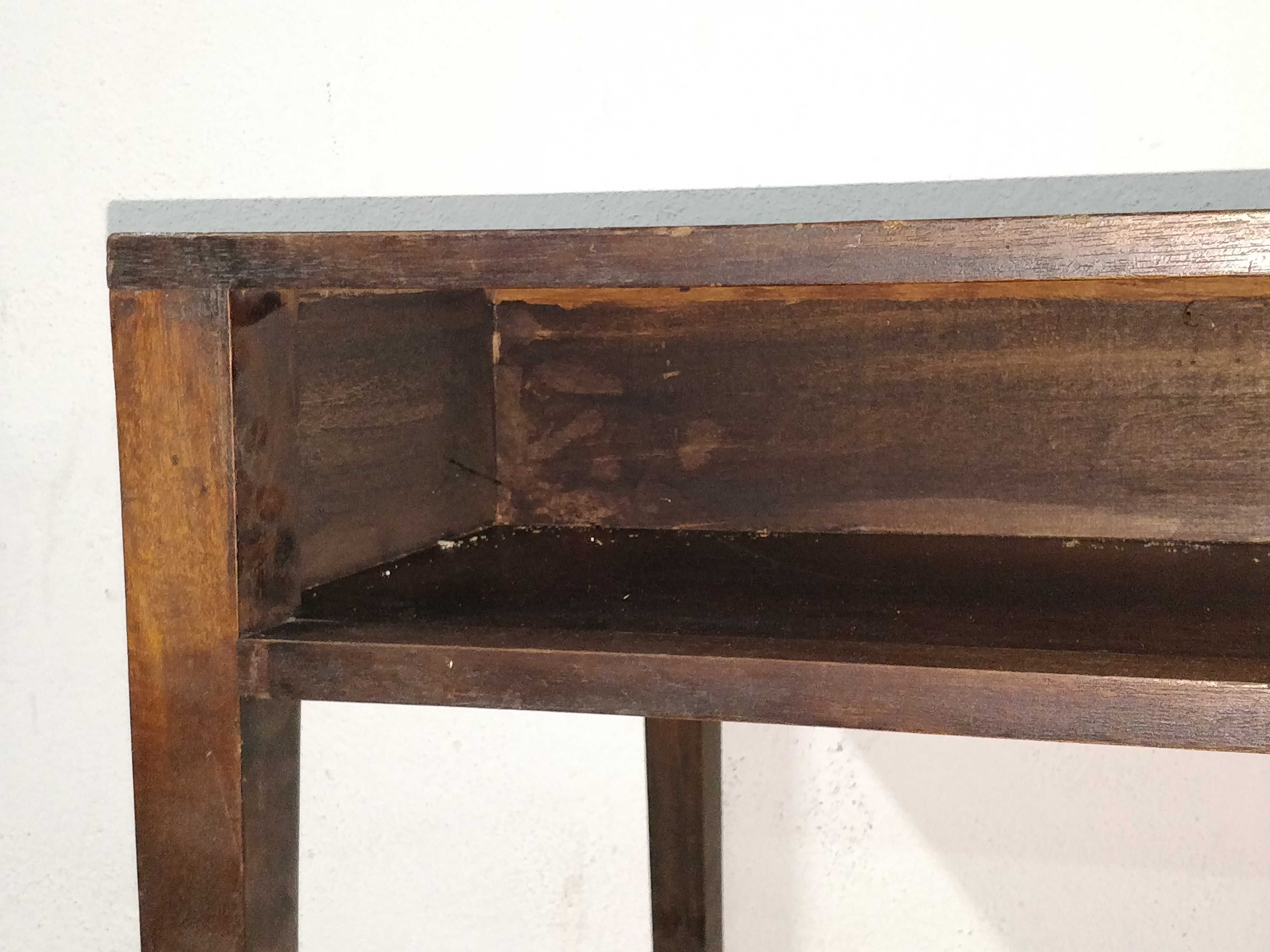 Mesa de madeira extensível