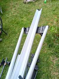 Bagażnik dachowy rowerowy szyna aluminowa