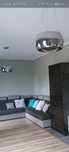 Lampa, Glamour,oświetlenie, żyrandol, nowoczesna,salon